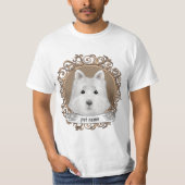 Westie Dog T-Shirt (Vorderseite)