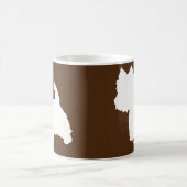 Westie Dog West Highland White Terrier Kaffeetasse (Mittel)