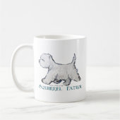 Westie Eichhörnchen-Patrouille Kaffeetasse (Links)