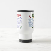 Westie Eigentums-Gesetze 4 Reisebecher (Mittel)