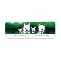 Westie-Familie 