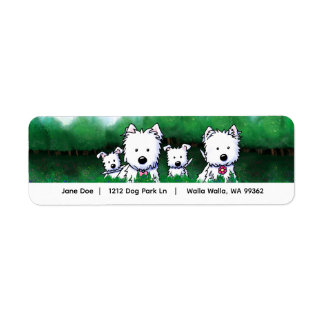 Westie-Familie