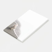 Westie-Foto-Nachhinweise für Beachcoming Post-it Klebezettel (angewinkelt)