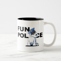 Westie FUN POLICE Tasse
