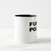 Westie FUN POLICE Tasse (Mittel)