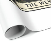 Westie Geschenkpapier (Rolleneckpunkt)
