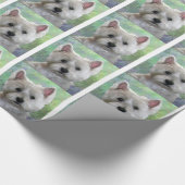 WESTIE GESCHENKPAPIER (Ecke)