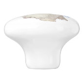 Westie Goodnight Keramikknauf (Seitenansicht)