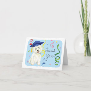 Westie Graduate Karte