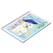 Westie Graduate Notizblock (Linke Seite)