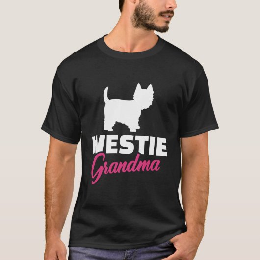 Westie Grandma T-Shirt (Vorderseite)