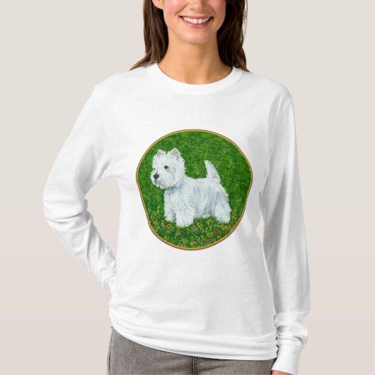 Westie Greengrass T-Shirt (Vorderseite)