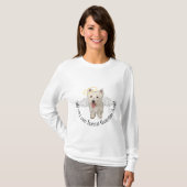 Westie Guardian Angel T-Shirt (Vorne ganz)