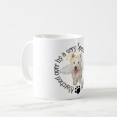Westie Guardian Angels Kaffeetasse (Vorderseite Links)