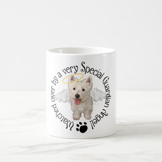 Westie Guardian Angels Kaffeetasse (Mittel)