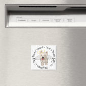 Westie Guardian Angels Magnet (In Situ (Geschirrspüler))