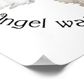 Westie Guardian Angels Poster (Ecke)