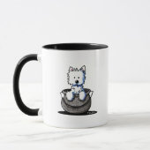 Westie Halloween Cauldron Süsse Tasse (Links)