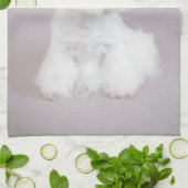 Westie Handtuch (Gefaltet)