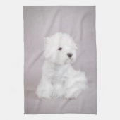 Westie Handtuch (Vertikal)