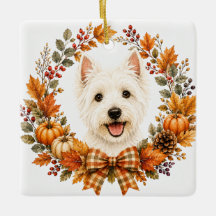 Westie-Herbstkranz