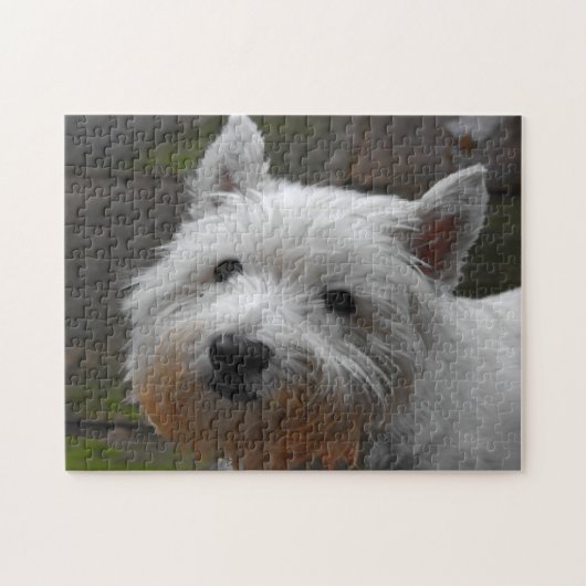 Westie Hogs Jigsaws. Puzzle (Horizontal)