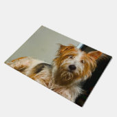 Westie Hund. Fußmatte (Schrägansicht)