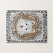 Westie Hund Puzzle (Horizontal)