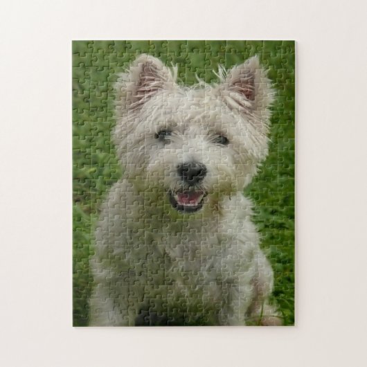 Westie Hunde Puzzles. Puzzle (Vertikal)