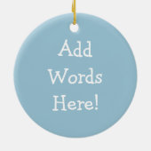 Westie Hundegesicht, Sie betrachtend Keramikornament (Hinten)