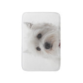 Westie Hundehaustier-Schlaf-Wolldecke oder Badematte (Vorderseite Vertikal)