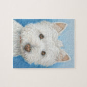 Westie Hundepuzzlespiel Puzzle (Horizontal)