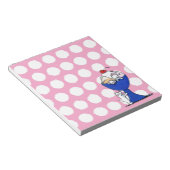 Westie Ice Cream Dog Party Notizblock (angewinkelt)
