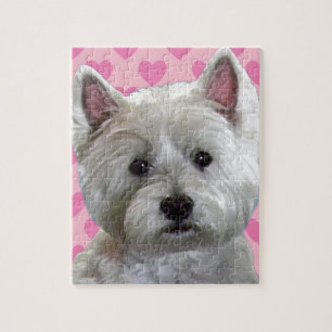 WESTIE IN MEINEM HERZEN PUZZLE