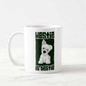 Westie ist Bestie Kaffeetasse (Links)