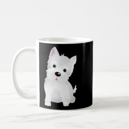 Westie Kaffeetasse (Links)