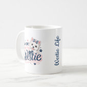Westie-Kaffeetasse Kaffeetasse (Vorderseite Links)