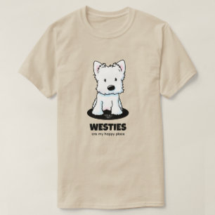 Westie KiniArt T - Shirt