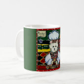 Westie-Koch Kaffeetasse (Vorderseite Links)