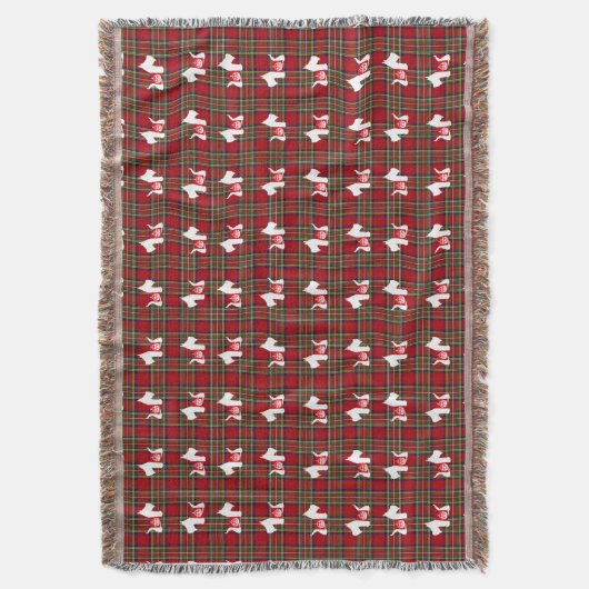 Westie königliche Krone Decke (Vorderseite Vertikal)