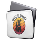 Westie Laptopschutzhülle (Vorderseite Links)