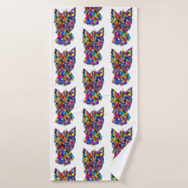 Westie Liebe Badetuch Badehandtuch