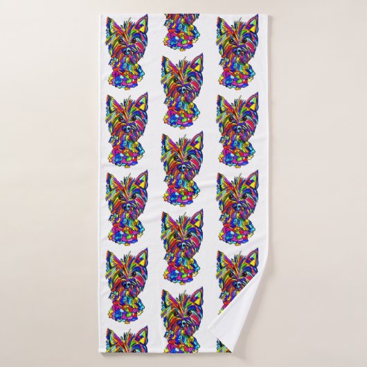 Westie Liebe Badetuch Badehandtuch (Badehandtuch)