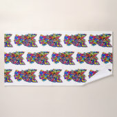 Westie Liebe Badetuch Badehandtuch (Badehandtuch)