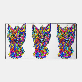 Westie Liebe Desk Mat Schreibtischunterlage