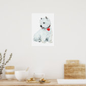 Westie Liebe Poster (Küche)