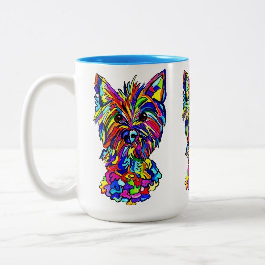 Westie Liebe Tasse (Links)