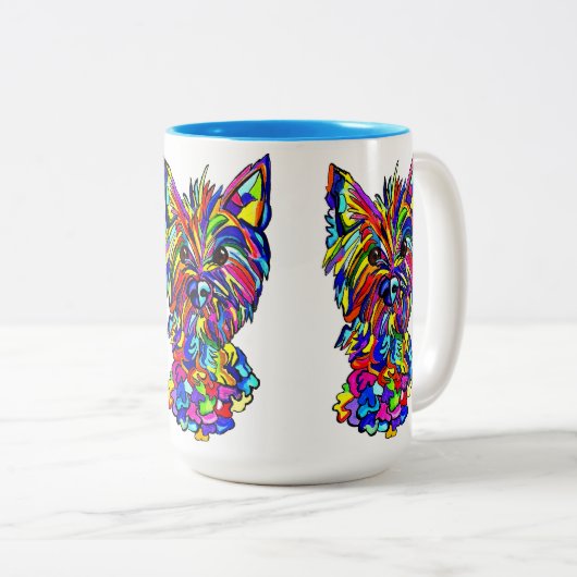 Westie Liebe Tasse (VorderseiteRechts)