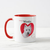 Westie Liebe-Tasse Tasse (Links)