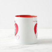 Westie Liebe-Tasse Tasse (Zentrum)